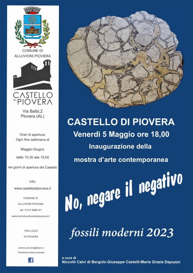 S'inaugura l'annuale mostra Fossili Moderni nella Bergamina presso il castello di Piovera